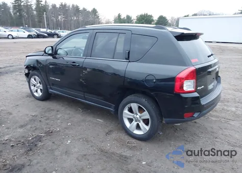2013 Jeep Compass Latitude из США, поврежденный, VIN 1C4NJDEB5DD279660